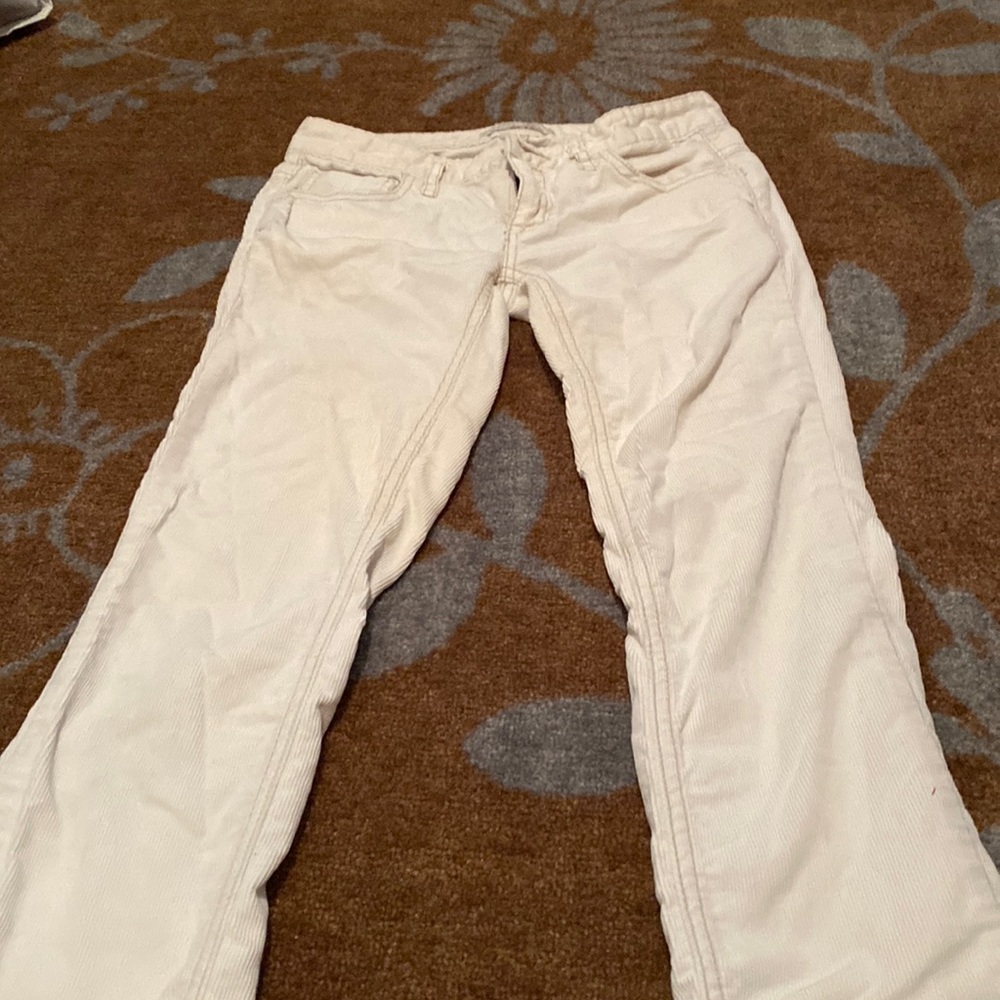 Off white Free People corduroy pants